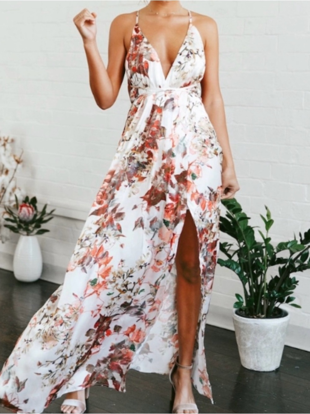 Hello Molly XS Floral Maci Dress - NEW